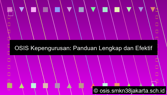 Osis Kepengurusan