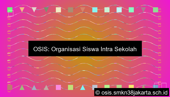 Osis Organisasi
