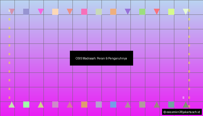 OSIS Madrasah: Peran & Pengaruhnya